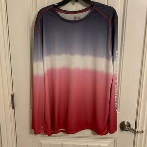 World‎ Wide Sportsman UPF50+ protected long sleeve shirt Mens 2XL Ombre, NWT 4th